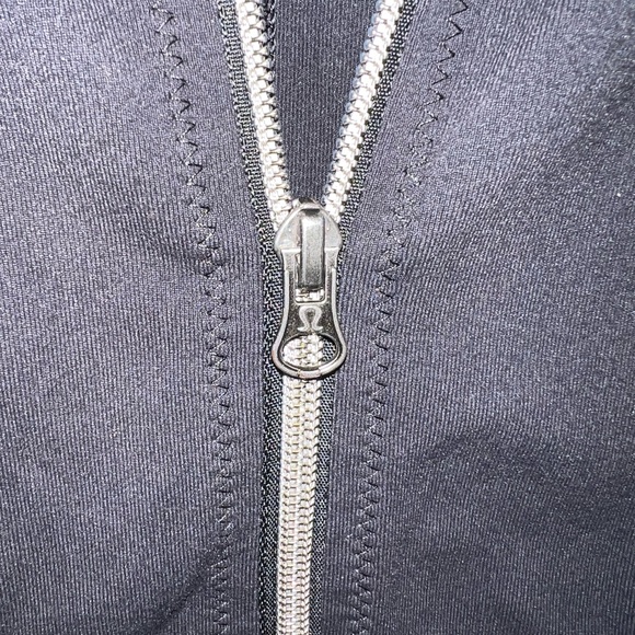 Lululemon Athletica Black Zip Jacket - Picture 4 of 4